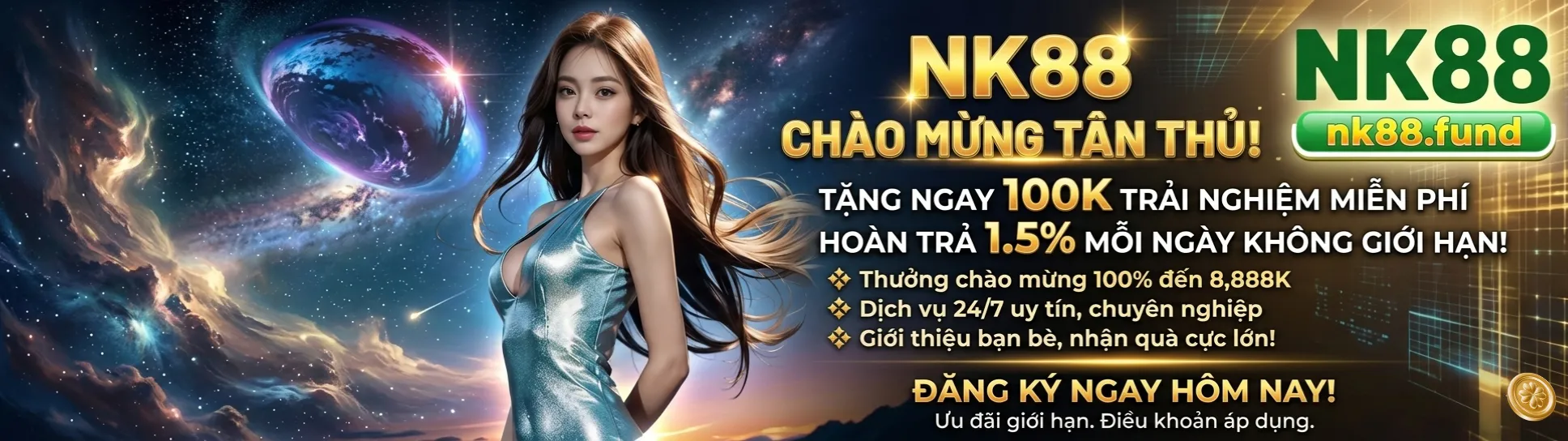 NK88 chào mừng tân thủ
